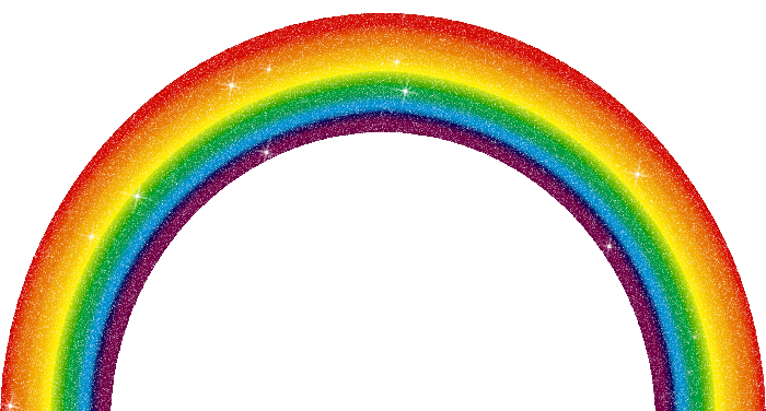 Glittery Rainbow